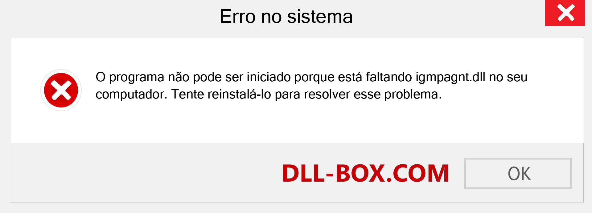 Arquivo igmpagnt.dll ausente ?. Download para Windows 7, 8, 10 - Correção de erro ausente igmpagnt dll no Windows, fotos, imagens